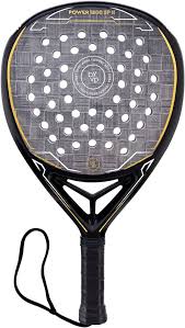LUXTRI Power 1800 II Padelschläger - Diamant Grau-Weiß 370g