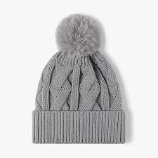 Modische Beanie Mütze mit Fleece für Große Köpfe