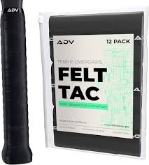 ADV Dry Tennis Overgrip Tape – 12er-Pack – FeltTac Tennisschlägergriffband