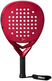 Wilson Padel-Schläger Bela Junior V2 – Rot/Schwarz