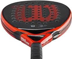 Raqueta Wilson Bela LT Padel 2 Unisex - Rojo/Negro