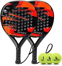 Raqueta de Pádel de Fibra de Carbono