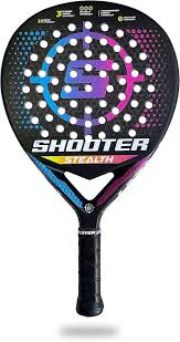 Pala Profesional Shooter Padel Stealth Azul-Fucsia