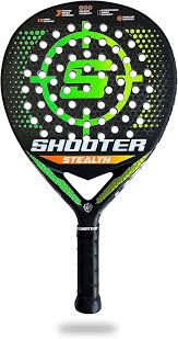 Pala de Padel Profesional Shooter Padel Stealth Verde Lima
