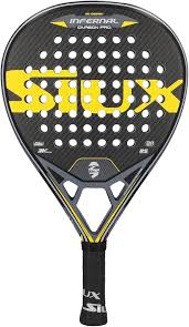 Raqueta Siux Infernal Rojo Amarillo