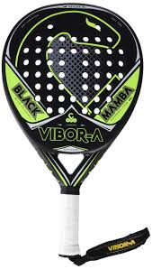 Pala de Pádel Vibor-A Black Mamba Unisex Amarilla