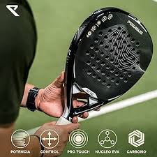 RYZE Pala de Padel 100% Carbono - Potencia Máxima