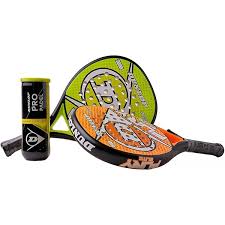 Pack Dúo Palas Padel Dunlop Fury + Pelotas