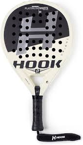 Hook Pala de Pádel Unisex Platinum White