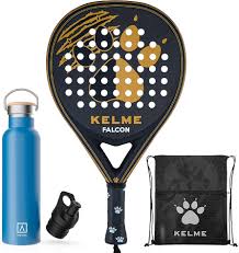 Pala de Pádel Profesional Kelme Falcon 100% Carbono 3K
