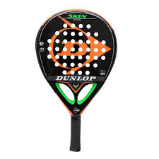 Pala de Padel Dunlop Skin Control Soft con Overgrip