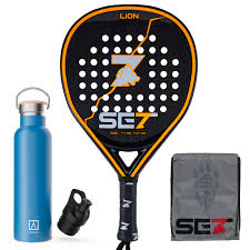 Set Avanzado de Pala de Pádel Hombre Lion 100% Carbono 3K