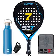 Set Pala Pádel Avanzado Olímpica 100% Carbono 12K