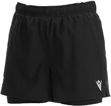 Shorts Macron Padel CB Carolina Mujer Negro