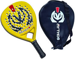 MYTHOS ITALIA Behemoth Padelracket i Kolfiber för Män och Kvinnor