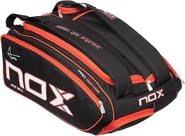 NOX XXL Agustín Tapia AT10 Tävling Padel Racket - Svart/Orange