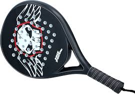 No Fear Padel Racket - Halkfritt Grepp - Svart