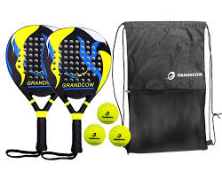 Komplett Padelset för Nybörjare: Racket, Täckväska & 3 Bollar