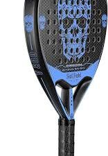 Skull Padel V800 - Padelracket i 100% Kolfiber - Svart/Blå