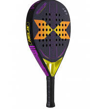 HARLEM PADEL Helix Padelracket, Unisex, Svart/Gul