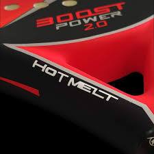 Dunlop Sports Boost Power 2.0 Padelracket, Röd/ Svart