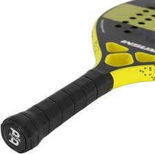 Grafit Kol Paddelracket 22 mm med Täckväska - Gul
