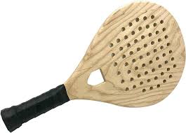Trä-Racquetball Racket med Halkfritt Handtag